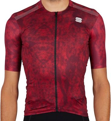 Sportful Escape Supergiara Cycling Jersey SS21 - Red Wine - XXL, Red Wine